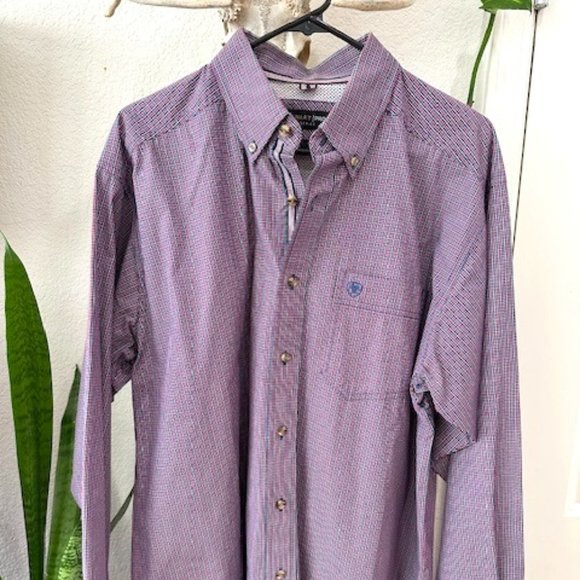 Men's Ariat Pro Series Button Down Shirt - Picture 1 of 2